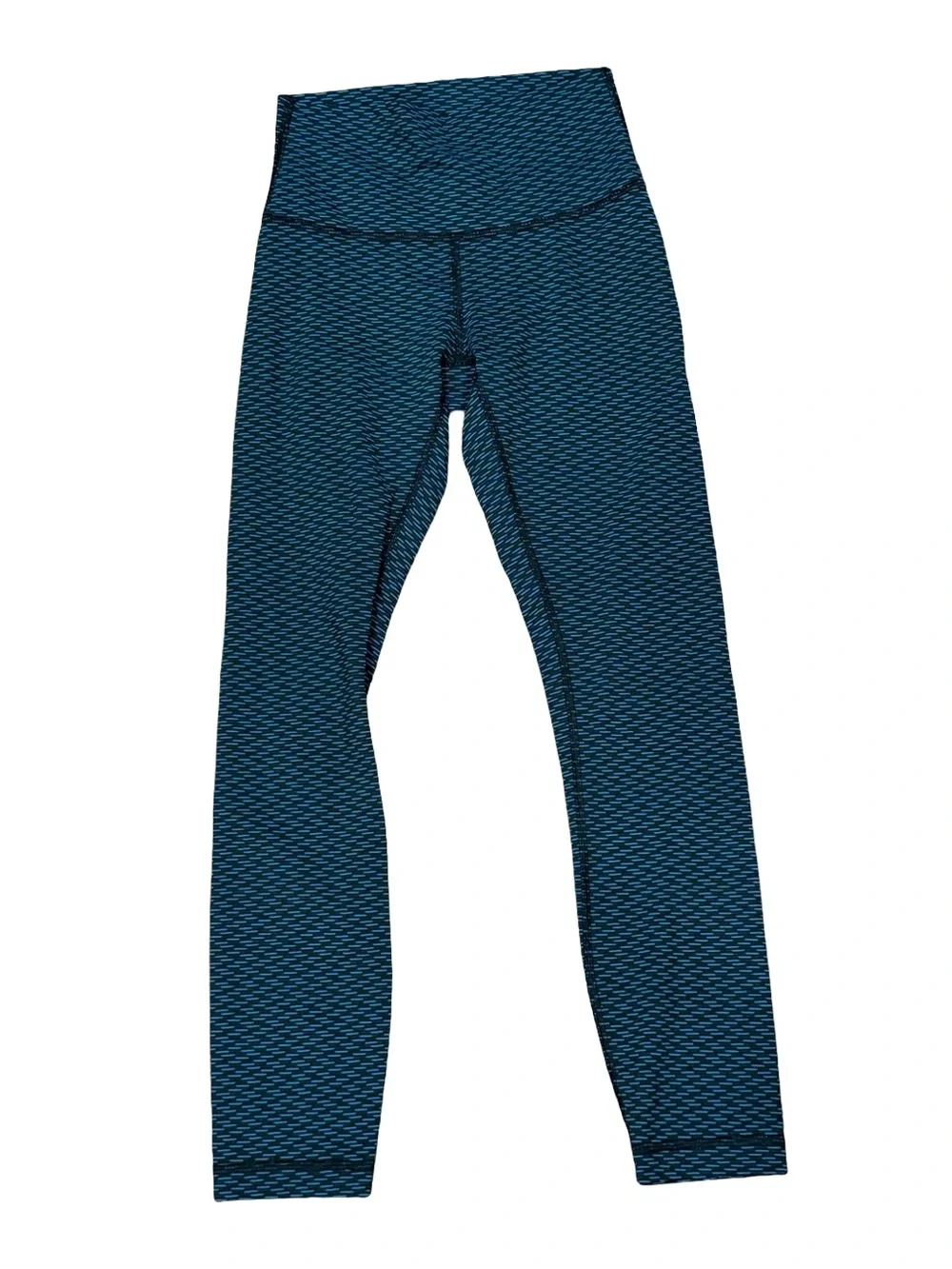 ✨ Lululemon High Times Pant Score Jacquard Black Indian Ocean Leggings Size 4